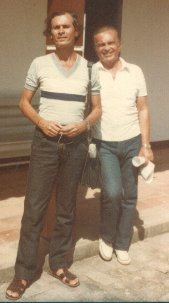 Raymundo Luiz Lopes e Dival Pitombo em Cabaceiras